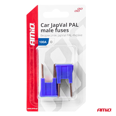 Pojistka JAPVAL PAL O samec 100A AMIO-03403