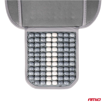 Podložka na sedadlo s opěrkou hlavy a beder AMIO-03647