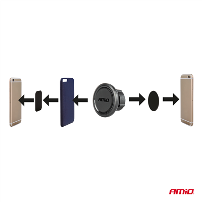 Magnetický držák telefonu na palubní desku AMiO-04141 AMiO-04141