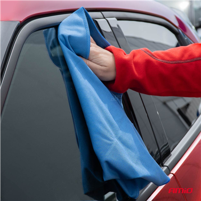 Utěrka na leštění skla z mikrovlákna 40x60cm AMIO-03733