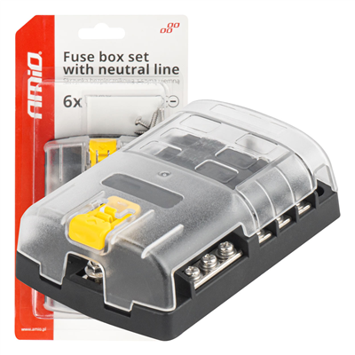 Pojistková skříňka s neutrálním vedením AMiO-03833