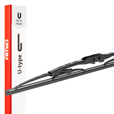 Kovový stěrač U-Type 18” 450 mm s úchytem typu „U” AMiO-04008