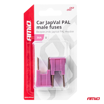 Pojistka JAPVAL PAL samec U 30A AMIO-03406