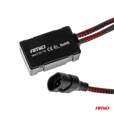 LED žárovky hlavního svícení HP Série HB3 9005/HIR1 9011/H10 Full Canbus AMiO-03678