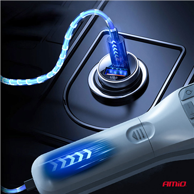 Akumulátorový vzduchový kompresor AMIO-03689