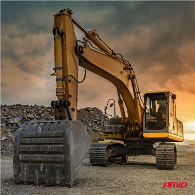 Výstražný LED maják W28M 12V 24V AMIO-04108