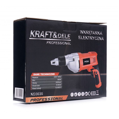 Kraft&Dele KD3030, Elektrická vrtačka 880 W