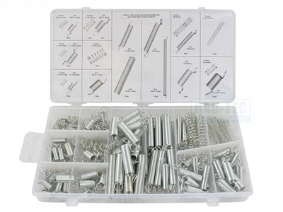 Falcon F01051, Tažné a tlačné pružiny, sada 200 ks