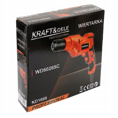 Kraft&Dele KD1699, Elektrická vrtačka 1200 W