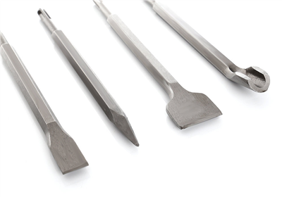 Sekáče (dláta) na beton, SDS Plus, sada 4 ks, TA4044