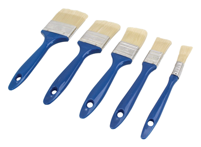 Štětce na barvy, laky nebo lazury, 12 - 63 mm, sada 5 ks, S-5PBH