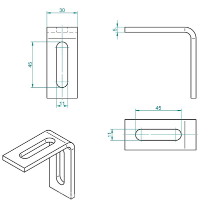 Nastavitelný montážní střešní hák VARIO
