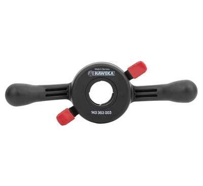 Haweka 14-00-82, Rychloupínací matice pro vyvažovačky s přítlačnou podložkou, 38x3 mm