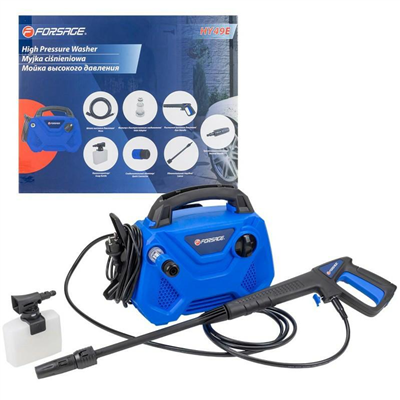 FORSAGE F-HY49E, Elektrická vysokotlaká myčka | 1400W | 105 bar
