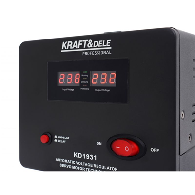Kraft&Dele KD1931, Stabilizátor napětí | 160-260V | 1000VA
