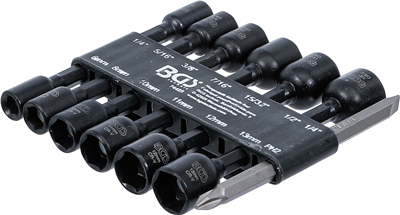 BGS 74423, Sada nástrčných šestihranných hlavic | pohon vnější šestihran 6,3 mm (1/4