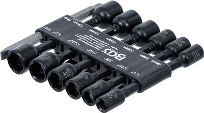 BGS 74423, Sada nástrčných šestihranných hlavic | pohon vnější šestihran 6,3 mm (1/4