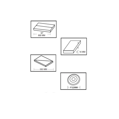 Kraft&Dele KD10675, Řezačka na dlaždice | 800 mm