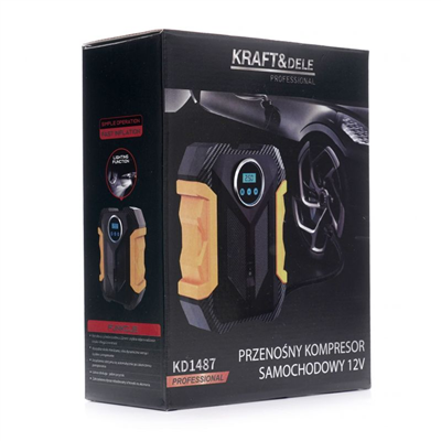 Kraft&Dele KD1487, Kompresor do auta | 12V | 40l/min