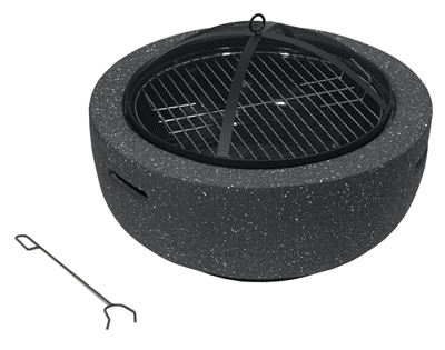 Ohniště LA PALMA šedé MgO