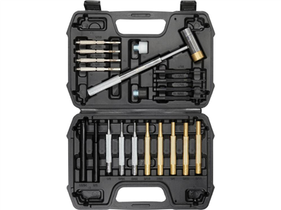 Sada vyrážečů s kladívkem 21 ks