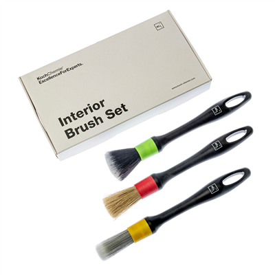 Štětec detailingový barevný Koch sada 3 kusy