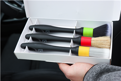 Štětec detailingový barevný Koch sada 3 kusy