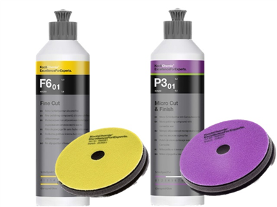 Sada na leštění pro středně zvětralé laky Koch