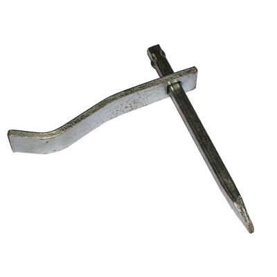 Zednická skoba 140 mm, čtyřhranná pozinkovaná