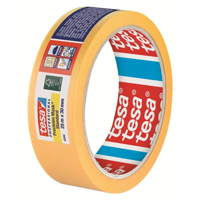 Páska maskovací, 25 m x 30 mm, žlutá, Professional 4344 Precision Mask