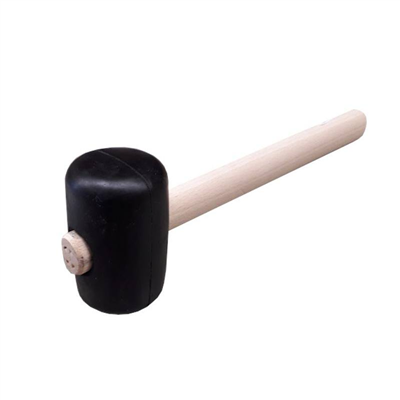 Palice gumová PROFI 65 mm/0.8 kg, dřevěná násada