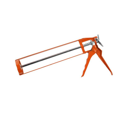 Pistole vytlačovací, šestihranný skelet, oranžová