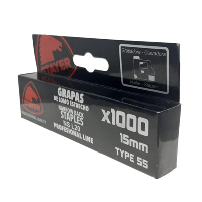 Spony 15 mm do sponkovačky NS L20, , bal.1000 ks