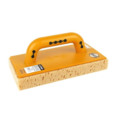 Hladítko s mořskou houbou rastrovanou, 250 x 130 x 30 mm,  SYSTEM