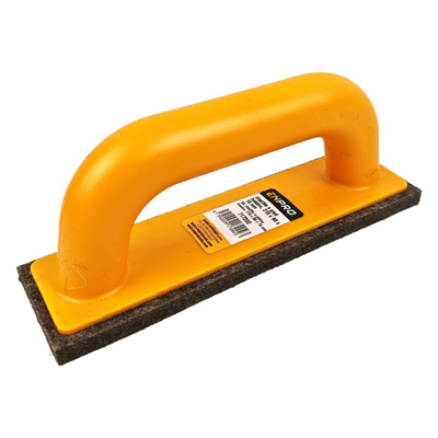 Hladítko s plstí hnědou, 215 x 60 x 10 mm