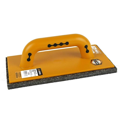 Hladítko s plstí hnědou, 250 x 130 x 10 mm,  SYSTEM