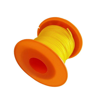 Provázek stavební pletený, 50 m, 1 mm, žlutý