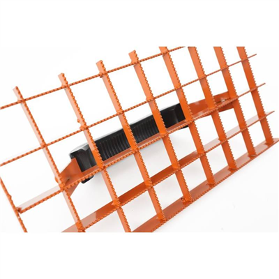 Škrabák mřížový ozubený ocel, 280 x 140 mm