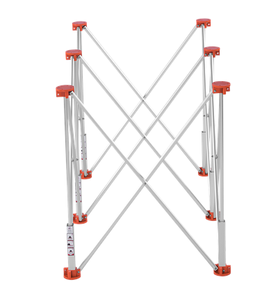 KD11979, Stůl pro obkladače | 6 noh