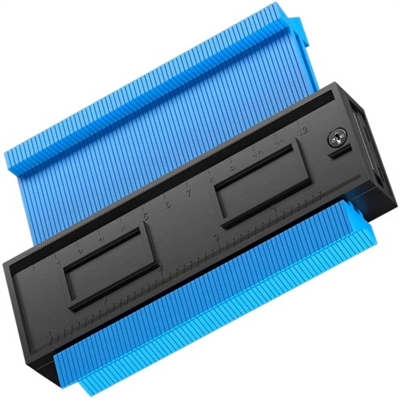 KD10387, Obrysová šablona na obkreslení tvarů | 125 mm