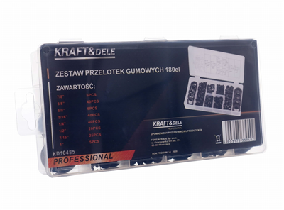 KD10485, Gumové průchodky 180 ks