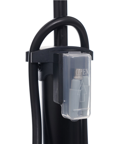 KD11826, Ruční pumpa s manometrem | 38 × 470 mm