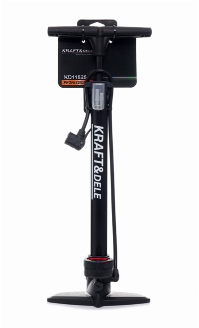 KD11826, Ruční pumpa s manometrem | 38 × 470 mm