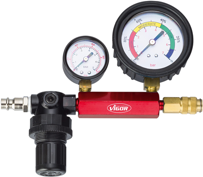 Vigor V4461, Sada pro testování komprese a ztráty tlaku | 48dílná