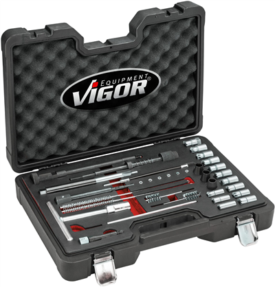 Vigor V4941N, Sada pro vyčištění otvorů pro vstřikovače | 23dílná