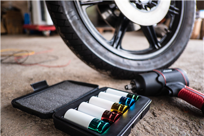 V2257, Sada nástrčných hlavic pro rázové utahováky | 5dílná