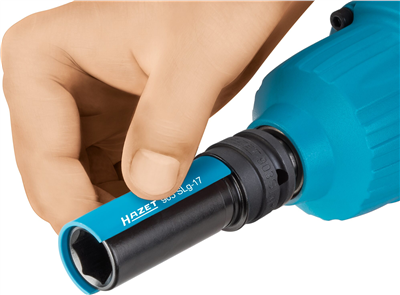 Nástrčná hlavice pro rázový a strojový utahovák | 1/2 palce čtyřhran, velikost 17 mm