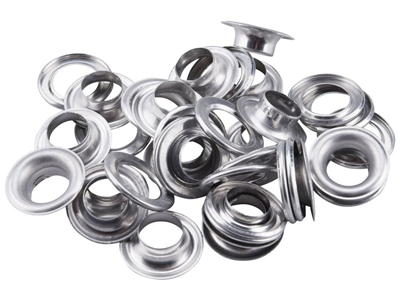 Oka hliníková pro plachty 20 ks, O 23/12 mm