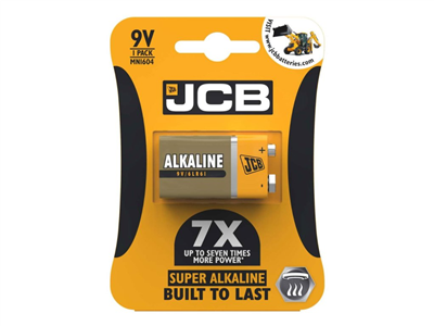 Alkalická baterie 6LR61/9V, blistr 1 ks