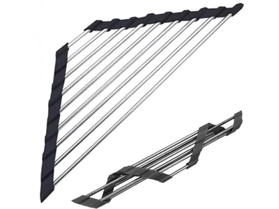 Skládací odkapávač na nádobí do dřezu